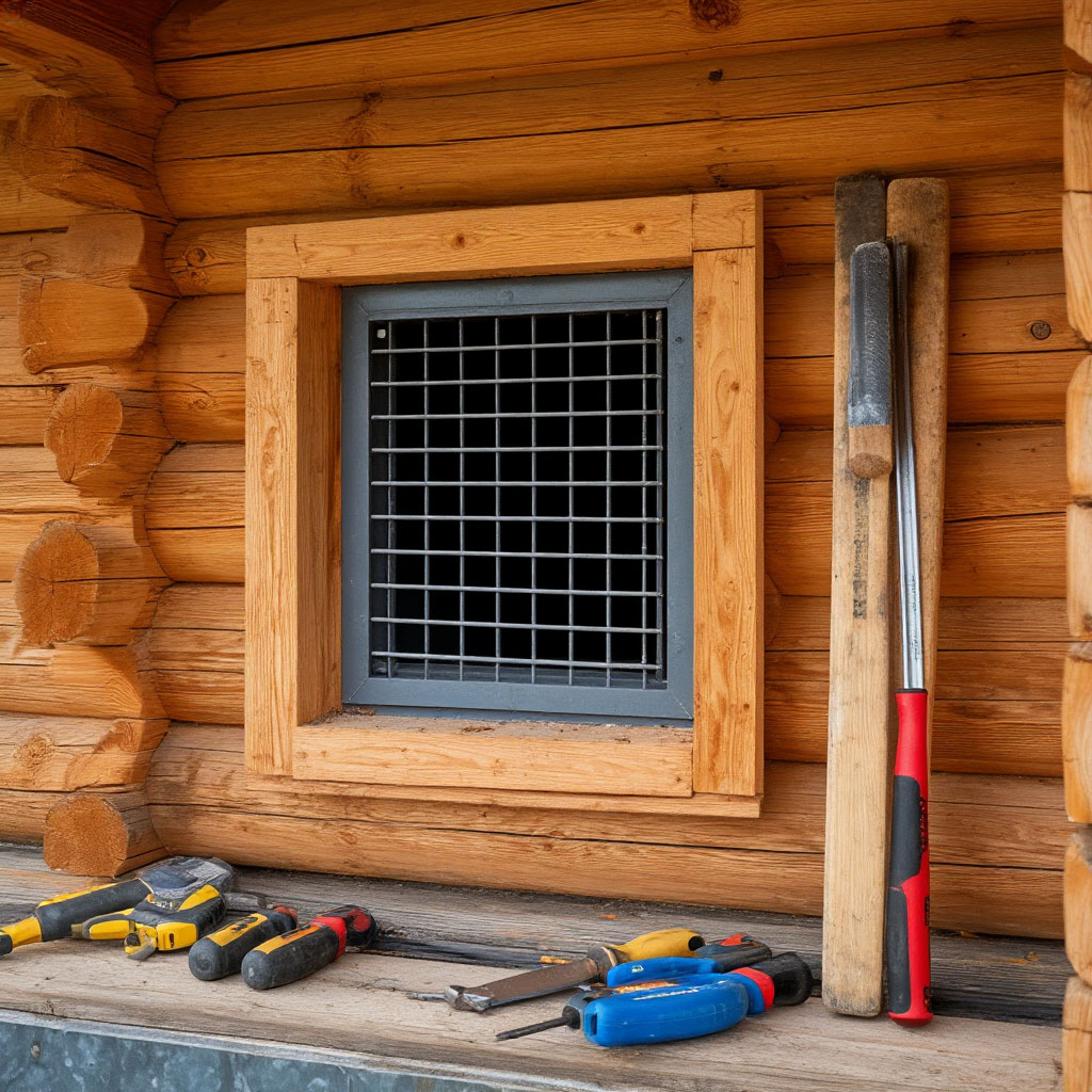 Cabin air vent installation