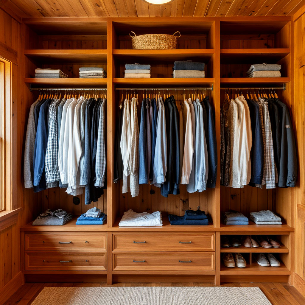 Creative wardrobe solution