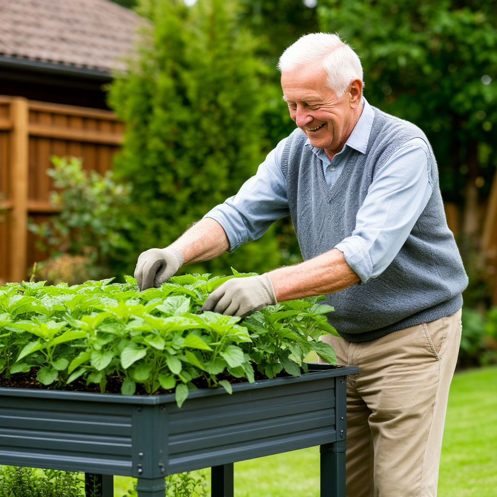 Gardening Without Back Pain: Raised Beds