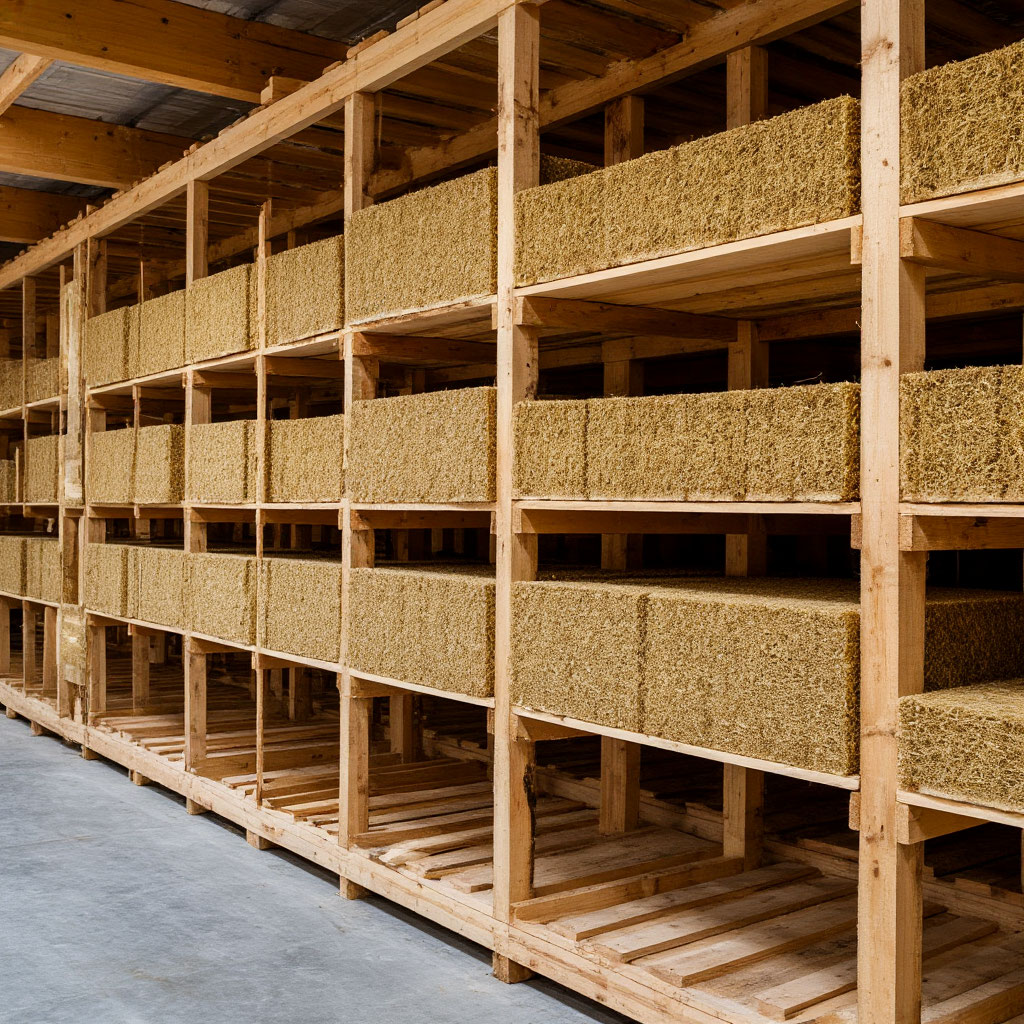 Installing fiberglass insulation between studs