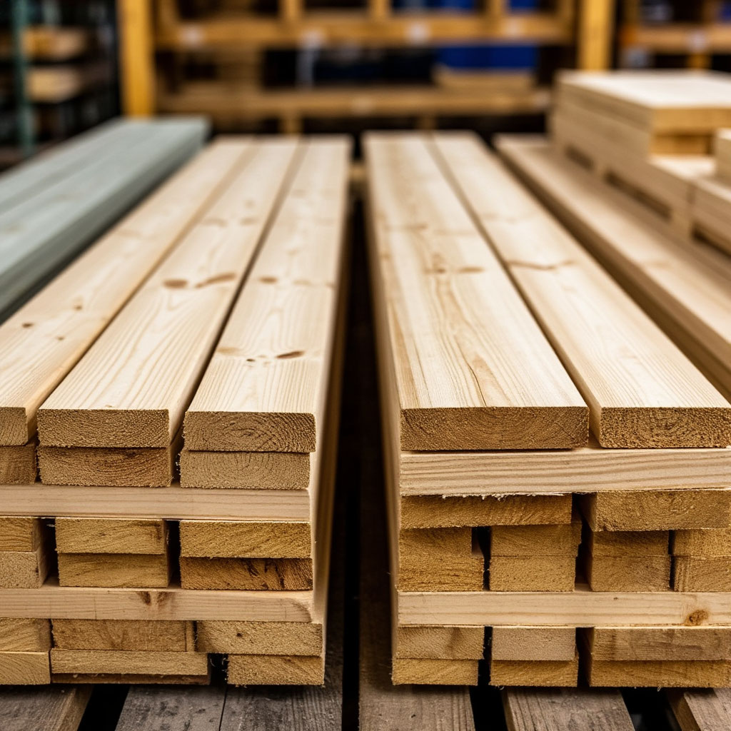 Lumber comparison for loft framing