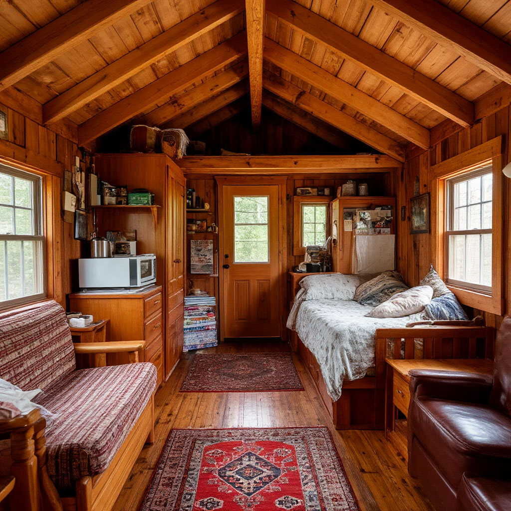 Overcrowded small space