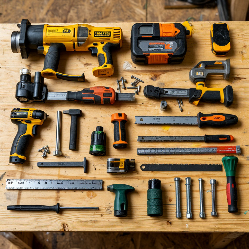 Tools needed for loft bed construction