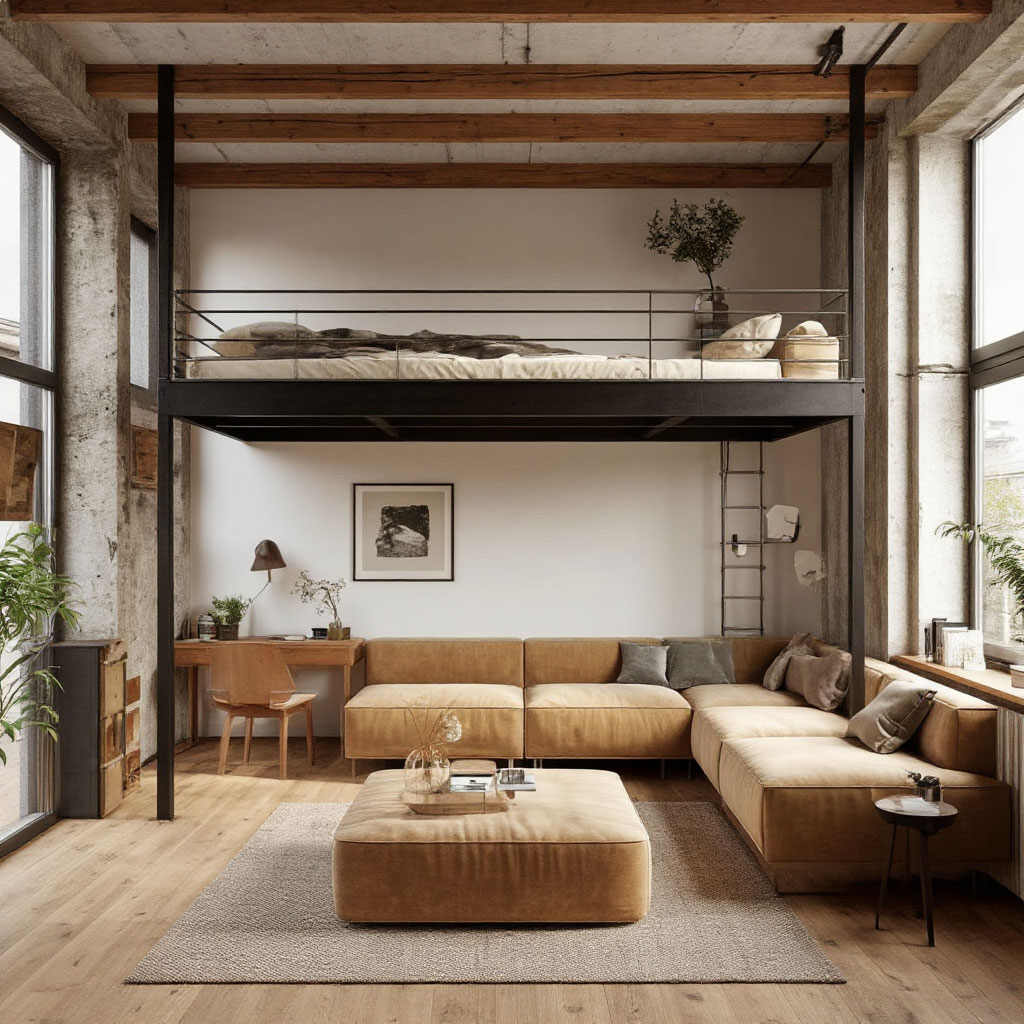 Transformable multi-purpose loft design