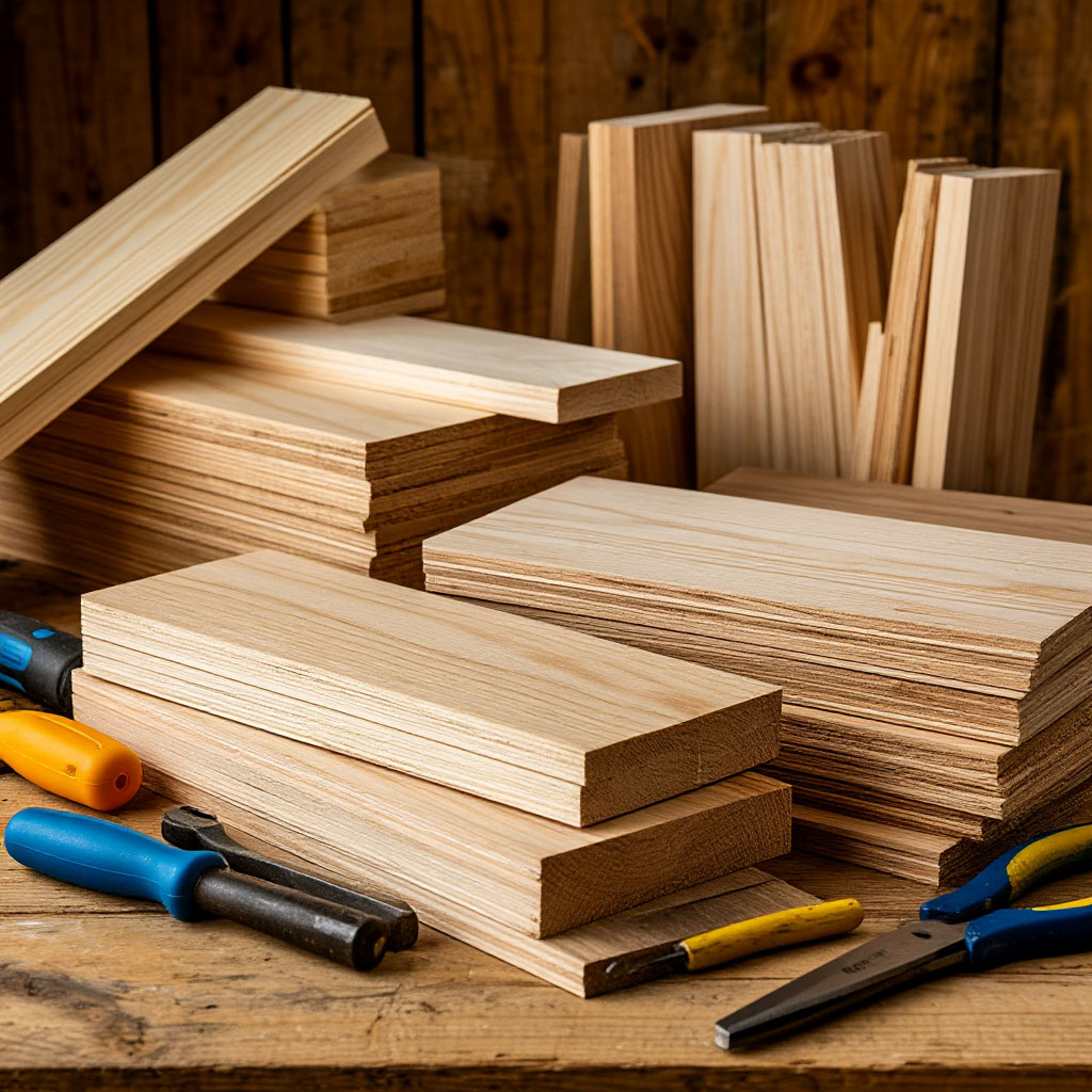 Types of wood for DIY loft bed